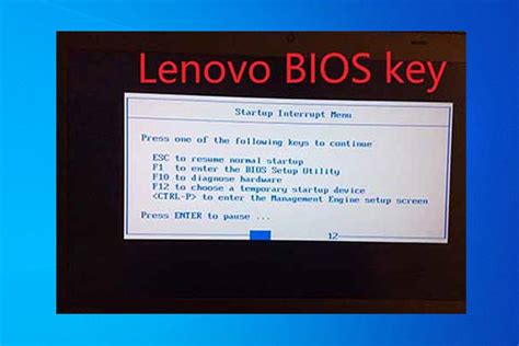 lenovo bios key|lenovo bios openen.